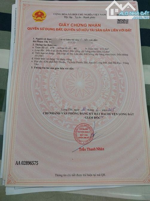🏡 BÁN 10 LÔ ĐẤT PHƯỚC HẢI – ĐƯỜNG NHỰA TIM VÀNG, GẦN BIỂN, SỔ HỒNG SẴN, GIÁ TỪ 1,4 TỶ - 6
