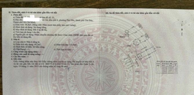 🚘HXH NÉ- GÒ CÁT- PHÚ HỮU- THỦ ĐỨC. 🏰NHÀ ĐẸP 3 LẦU- 59M2-💰CHỈ 5.2TỶ  🪟HIỆN TRẠNG 1 trệt - 8