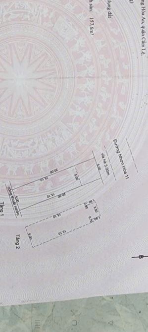 🔥 Nhà 2 tầng 2 mê đường 5m5 Nhơn Hoà 11 .  - Dt : 100m2 ngang 5m - Hướng tây bắc - 9