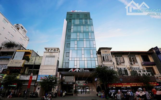 KHÁCH SẠN MT BÙI THỊ XUÂN P.BẾN THÀNH Q1 (8,6X20M) 45P HĐT(600TR) GIÁ 220 TỶ