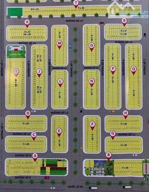 BÁN GẤP NỀN KDC PHƯỚC ĐÔNG 100M2