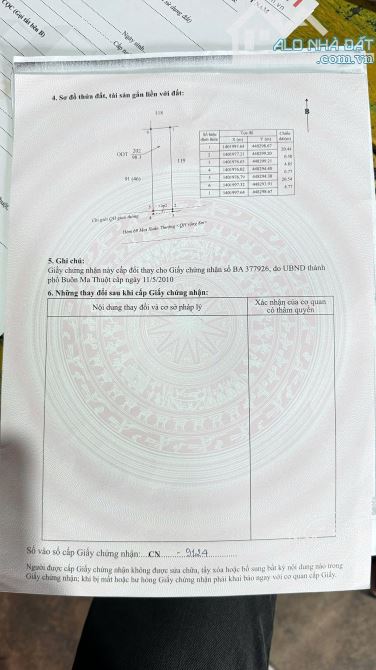 🔥 CHỈ 2 TỶ 950 TRIỆU – ĐẤT CÁCH MẶT TIỀN MAI XUÂN THƯỞNG CHỈ 50M, TRUNG TÂM TP. BUÔN MA T