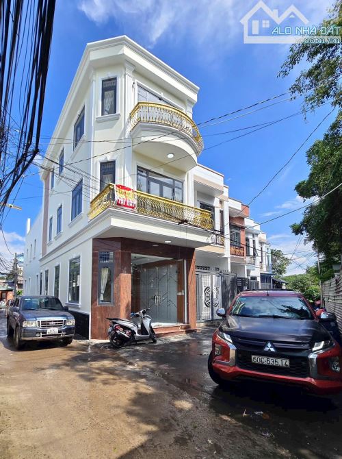 CHỦ GỬI BÁN NHÀ GÓC 2 MẶT TIỀN 1 TRỆT 2 LẦU HOÀN CÔNG KDC HÓA AN,4,8X14=63M2,THỔ CƯ 100%