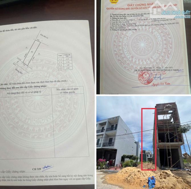 🏡 LÔ ĐẤT GẦN 70M² ĐƯỜNG DS7 LỘ GIỚI 14M – GIÁ 3,050 TỶ BÁN ĐẢO HÀ THANH 2 - QUY NHƠN.