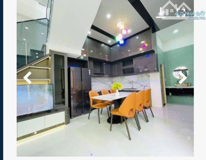 Nhà 2 tầng mới đẹp, kiến trúc vila biệt thự, kiệt tôn đản, gần lê trọng tấn.