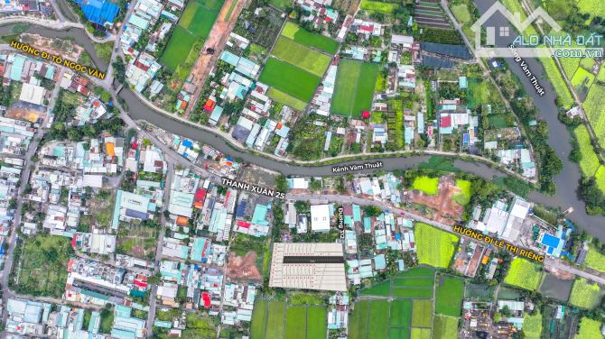 Cần tiền bán gấp lô đất 2 mặt tiền giá F0 ngay Thạnh Xuân 25 Quận 12
