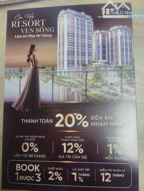 CĂN HỘ TIỆN ÍCH PHÚ MỸ HƯNG VIEW SÔNG DUY NHẤT RẺ NHẤT PHÂN KHÚC