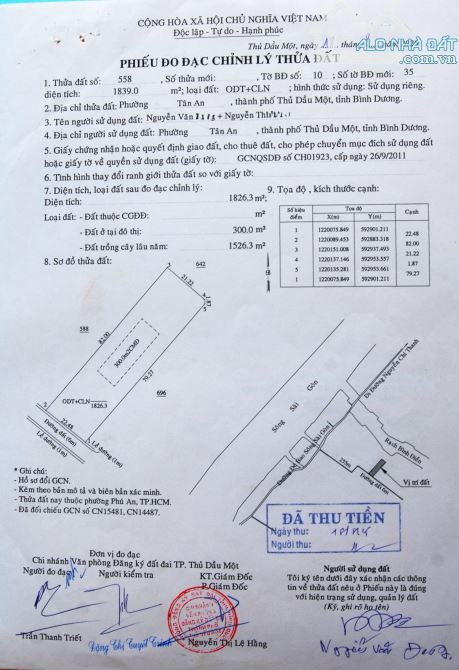 Cần bán thửa đất, Phường Hiệp an ( P.tân an TP Thủ dầu một cũ ), TPHCM - 5