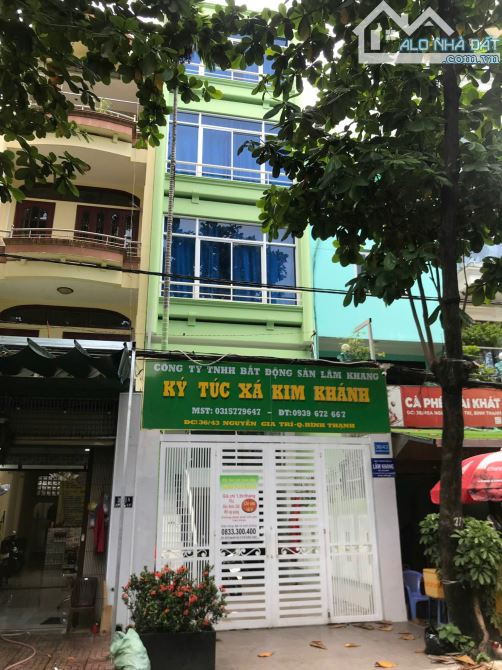 Bán nhà HXH 36 Nguyễn Gia Trí P25 BT, DT 4x20m, CN 80m2, trệt 3 lầu ST, giá 23.5 tỷ