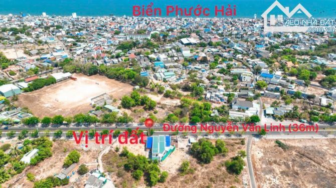 🏖️ Bán đất mặt tiền Nguyễn Văn Linh – TT Phước Hải, 60m², full thổ cư, gần biển, giá 2,4
