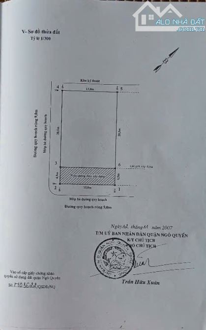 Bán Toà Nhà Lê Hồng Phong 5 Tầng Có Dòng Tiền Cho Thuê