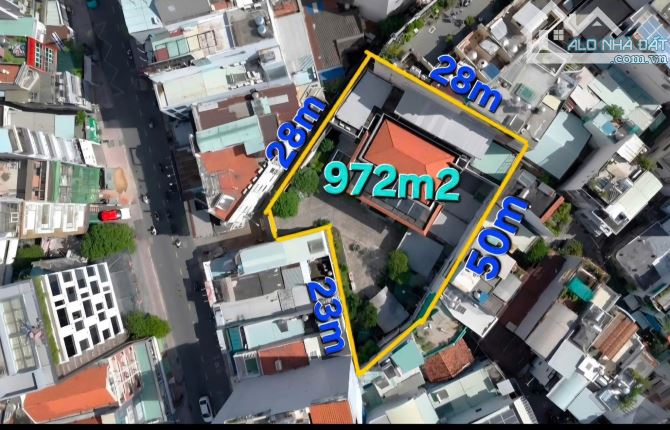 SIÊU HOT – KHUÔN BIỆT THỰ VIP  TRẦN HUY LIỆU, PHÚ NHUẬN. DT: 28x50m, Gía bán 320 tỷ TL