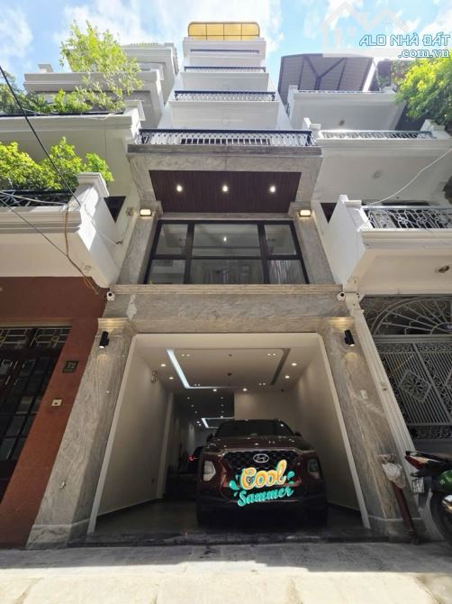 BÁN NHÀ PHÂN LÔ HOÀNG QUỐC VIỆT - GARA 2 ÔTÔ - THANG MÁY - 2 THOÁNG - Ở/ KINH DOANH