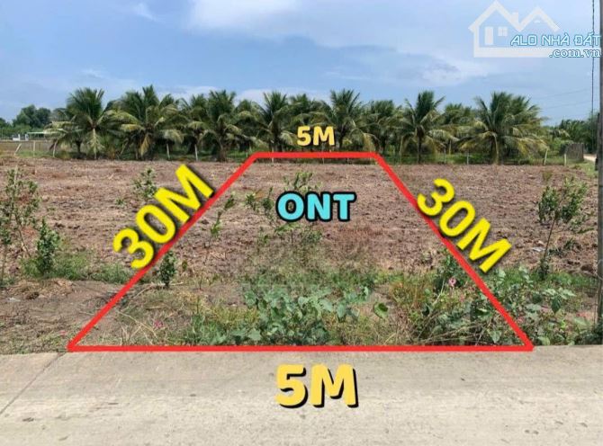 Bán  nhanh lô đất Long Hoà _ Cần Đước _ Long An 130m2 Full thổ giá 1 tỷ 050 triệu, SHR
