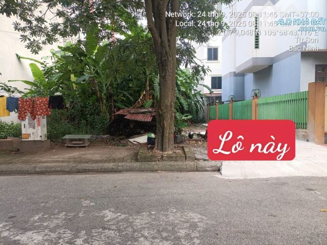 BÁN ĐẤT KHU ĐÔ THỊ BẮC TỪ SƠN , PHƯỜNG TÂN HỒNG , TP TỪ SƠN , BẮC NINH