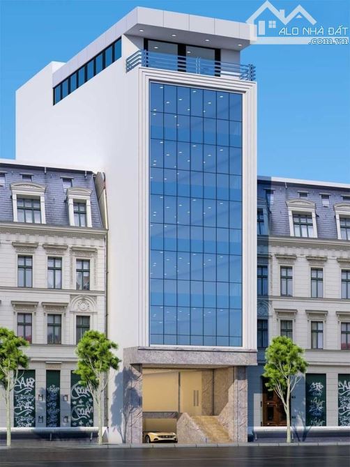TOÀ NHÀ VĂN PHÒNG - CẦU GIẤY - 8 T THANG MÁY - 2 MẶT THOÁNG- VỈA HÈ - Ô TÔ TRÁNH - 26.5 T - 8