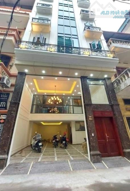 Nhà đẹp Tôn Thất Tùng quận Đống Đa 100m2 7Tầng MT5.2-Ngõ Ô Tô Gần Phố Kinh Doanh Đẹp