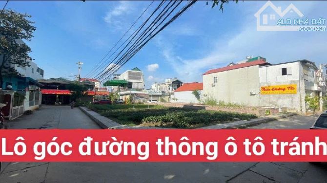✨️Quang Minh-Mê Linh-HN 📕S=75.1m full thổ cư 🌻Lô góc đường Ô Tô tránh thông  🌻Gần chợ-T