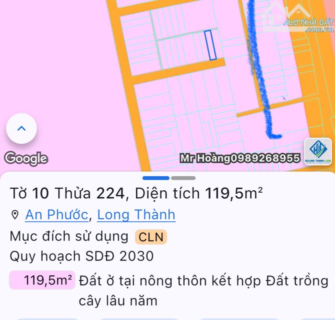 Chính chủ cần bán đất sổ hồng 120m2, giá 1,2 tỷ - 3