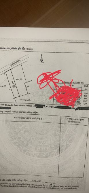 Ra Hàng 1 Ô đất từ nhà thờ thôn 11, hải xuân đi vào cách nhà thờ 500 M . Hàng F0 Dành Cho