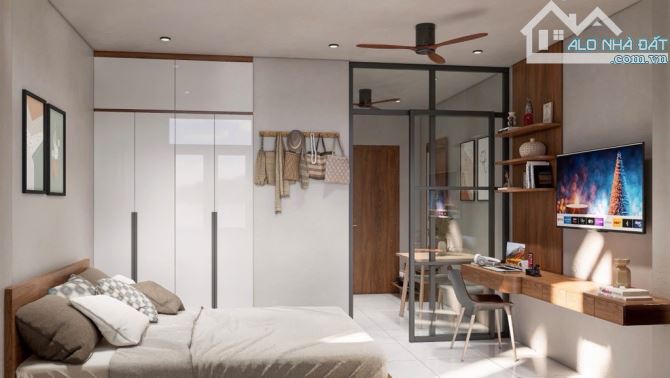 Tòa căn hộ xây mới 7 tầng Phan Thanh có thang máy dt 40tr: tháng full nội thất cao cấp
