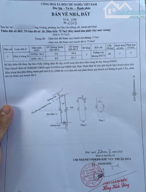 BÁN NHÀ 3 TẦNG HOÀN CÔNG KIỆT OTO THÀNH PHỐ - 10
