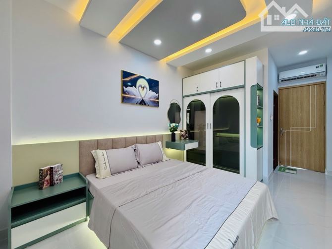 Nhà đường Quang Trung Phường Gò Vấp 4 tầng xây mới 50m2 full nội thất 4 phòng ngủ - 11