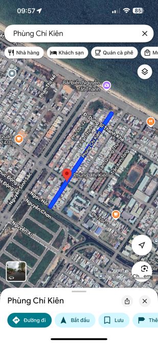 Bán đất mặt tiền đường Phùng Chí Kiên, gần biển NTT - 1
