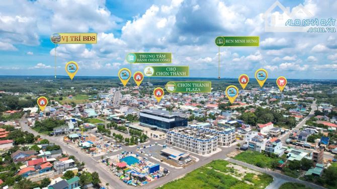 500m Đất nền Dt751 Minh Hưng, Minh Long, gần becamex chơn thành gần chợ tâm Bình - 3