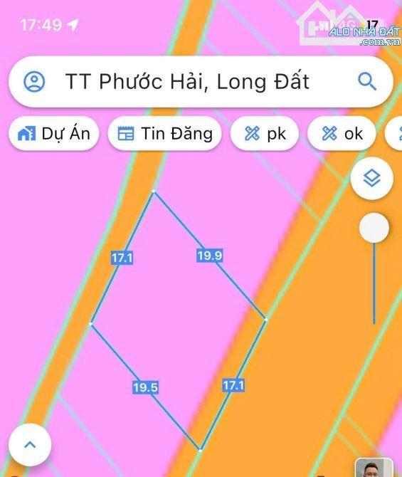 💥 BÁN LÔ ĐẤT 2 MẶT TIỀN GẦN UBND THỊ TRẤN PHƯỚC HẢI – GIÁ CHỈ HƠN 1 TỶ 🌴 - 1