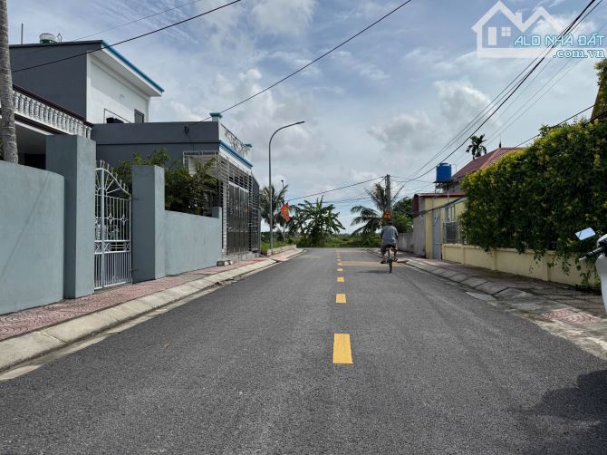 Bán lô đất 133,3m2 ngang 5m đường trục thôn xã Minh Tân Kiến Thụy Hải Phòng - 1