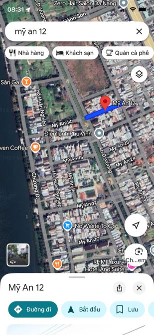 Bán lô đất gần sông Hàn MT Mỹ An 12 _ Ngũ Hành Sơn_ 100m2 _ 10.99 tỷ. - 1