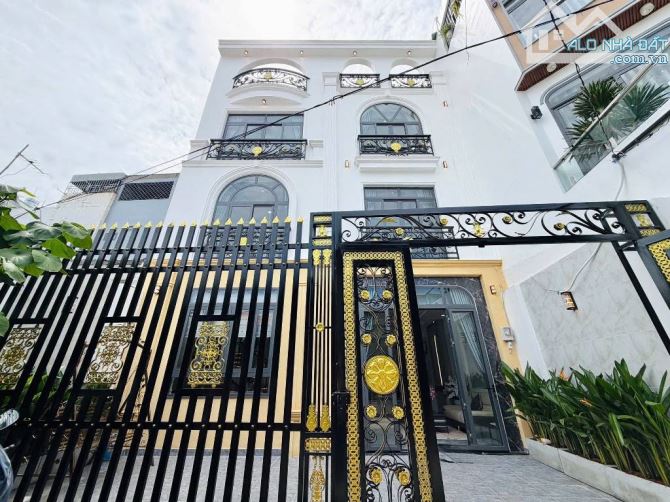 Villa phố ngang khủng 9m có sân vườn 25m2 xe hơi ngủ trong nhà Bùi Quang Là P12 Gò Vấp SHR - 1