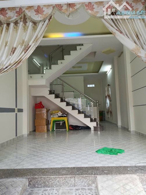 🏡 NHÀ 1 TRỆT 1 LẦU – HẺM XE HƠI HUỲNH THỊ HAI, Q12 📐 DT: 4x14m (56m²) 🏠 2PN, 2WC, phòng - 1