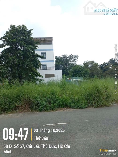 Bán Đất Thổ Cư Mặt Tiền 12m Trung Tâm Cát Lái - 1