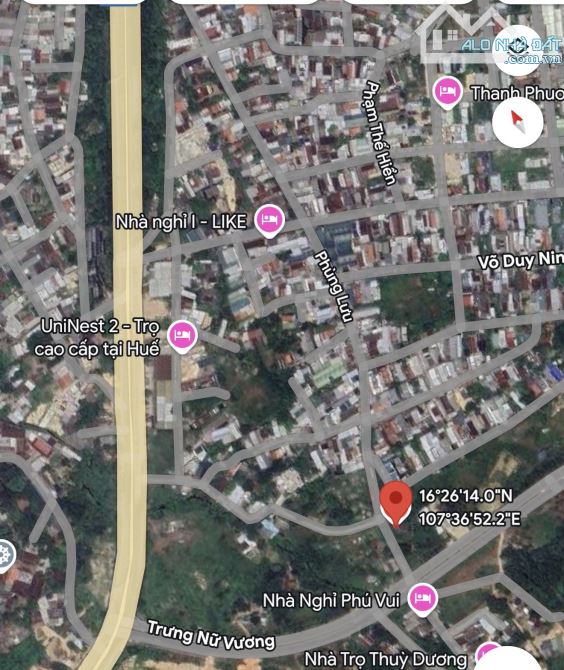 🔥🔥🔥🔥🔥Bán 134m2 đất mặt tiền PHÙNG LƯU, Thuỷ Dương gần Trưng Nữ Vương giá tốt - 1