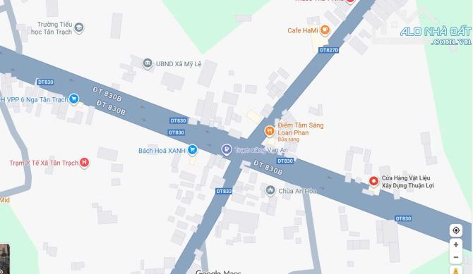 Bán Đất thổ cư 302m² giá chỉ 700tr–gần UBND Mỹ Lệ, Long An sổ riêng - 1
