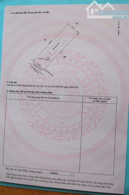 Cần bán thửa đất, Phường Hiệp an ( P.tân an TP Thủ dầu một cũ ), TPHCM - 1