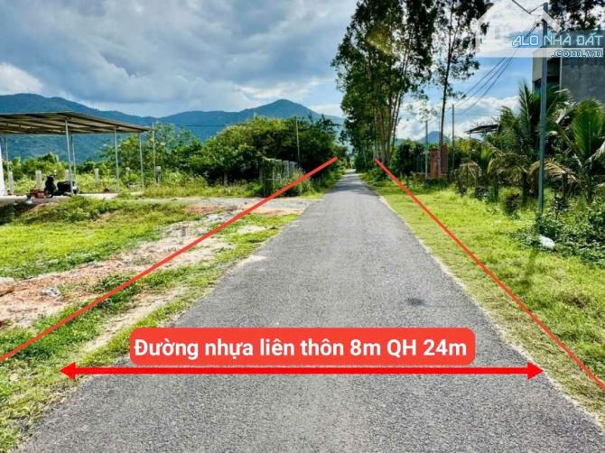 Bán đất Suối Tiên giá rẻ mặt tiền đường nhựa liên thôn gần Hương Lộ 39 - 1
