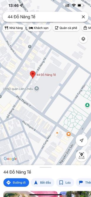 Bán đất Mặt tiền đường Đỗ Năng Tế - gần Hồ Tùng Mậu và Nguyễn  Sinh Sắc Liên Chiểu - 1