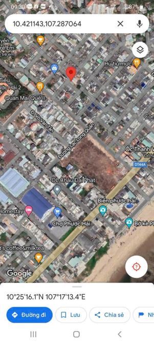 💥 Bán 2 lô đất tái định cư Phước Hải – 83m², 3 mặt tiền, giá chỉ từ 2,4 tỷ 🌿🏡 - 1