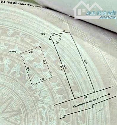 Chỉ 2,65 tỷ CÓ NHÀ gần TRẦN CAO VÂN - ĐÀ NẴNG, 50m² =4,07 x12,36m 1 TRỆT 1 lửng 2PN 2WC - 1