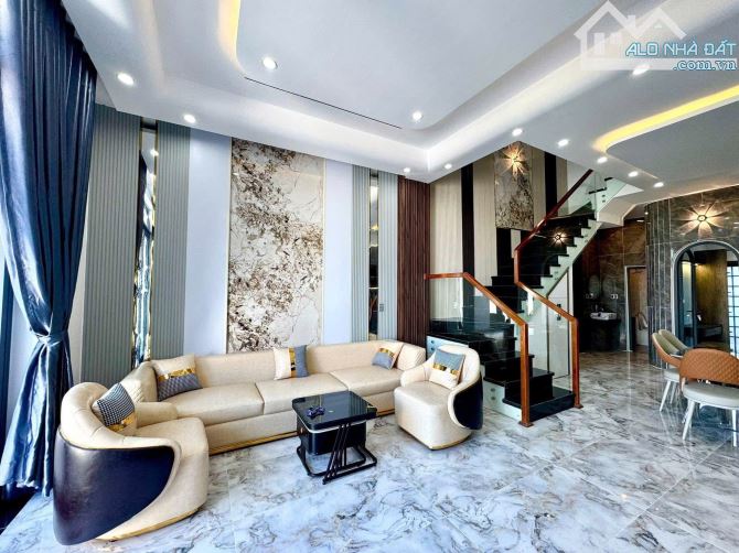 CHO THUÊ NHÀ MỚI HIỆN ĐẠI GẦN ĐƯỜNG TRẦN NAM TRUNG – HOÀ XUÂN  • Diện tích: 100m² x 3 tầng - 1