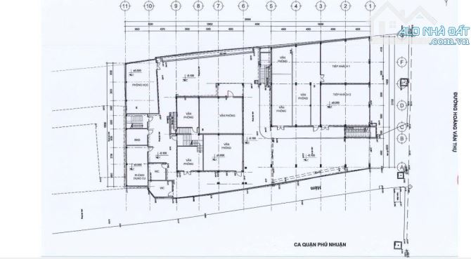 CHO THUÊ TOÀ NHÀ 185 - 187 HOÀNG VĂN THỤ, Q. PHÚ NHUẬN - 21M X 40M  - MẶT BẰNG LỚN HIẾM CÓ - 1