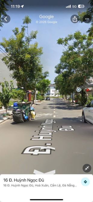 Lô đất mặt tiền Huỳnh Ngọc Đủ - Hoà Xuân giá hơn 6ty xí - 1