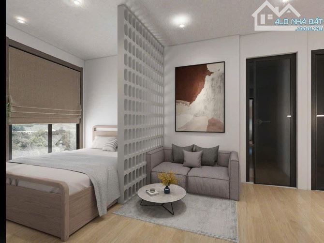 Chỉ 10M ra mặt phố! Toà CHDV Minh Khai, 65m2*6T, MT 5M, 17 PKK, đủ PCCC, dòng tiền 7%/năm! - 1