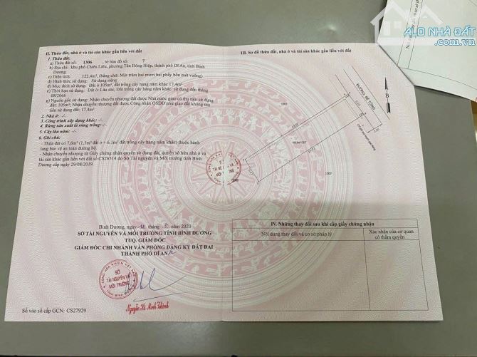 Nhà + 2 Trọ Ngay Chung Cư Sky One Dĩ An  105m2 ngang 5m Dòng Tiền Ổn Định, Giá 3,6 tỷ - 1