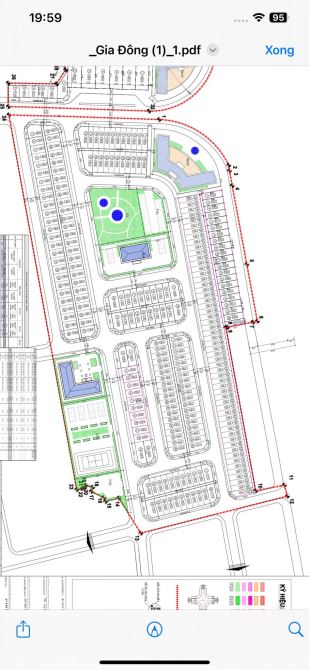 BÁN ĐẤT KHU PHÂN LÔ GIA ĐÔNG THUẬN THÀNH,DT100m,chỉ 5x tỷ - 1