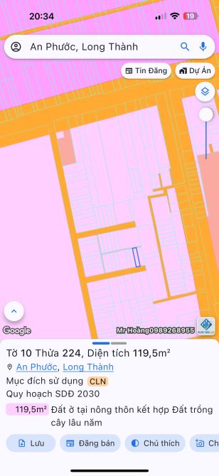 Chính chủ cần bán đất sổ hồng 120m2, giá 1,2 tỷ - 1