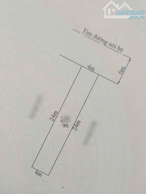 895. BÁN LÔ ĐẤT TĐC CÂY LIM - ĐẰNG HẢI - Hải an - hải phòng . Diện tích 96m ngang 4m . - 1